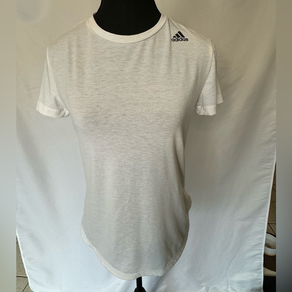 Adidas Climalite white tshirt